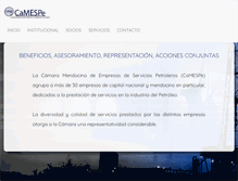 Tablet Screenshot of camespe.com